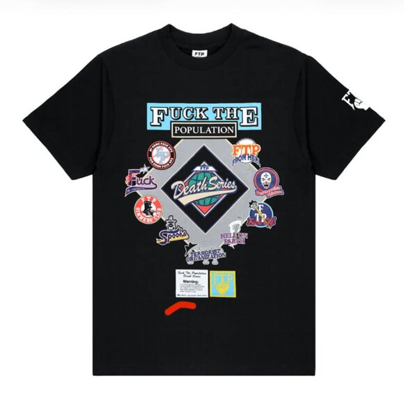 NEW FTP League Tee - Black - Medium - Picture 1 of 2